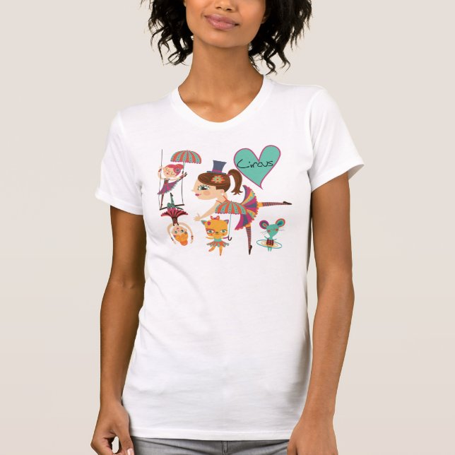 Aimez le T-shirt de cirque (Devant)