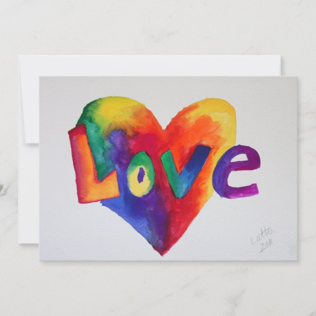 Aimez les Invitations, les invitations ou les anno (Devant)