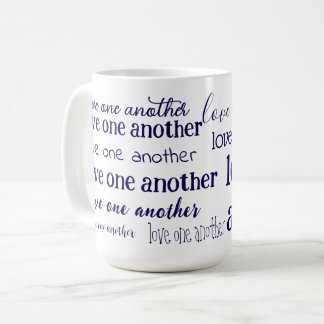 Aimez les uns les autres tasse à café