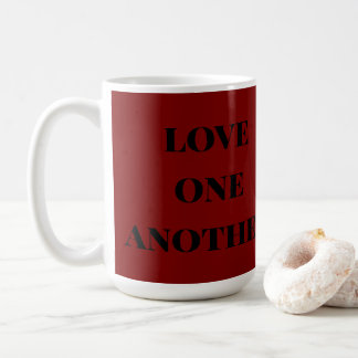 Aimez les uns les autres tasse à café