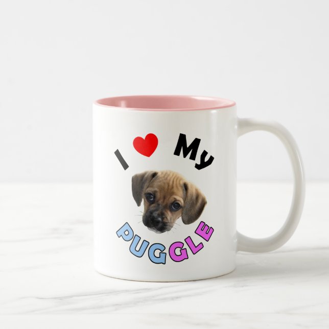 Aimez ma tasse de Puggle (Droit)