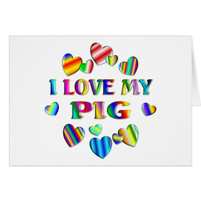 Aimez mon porc (Devant horizontal)