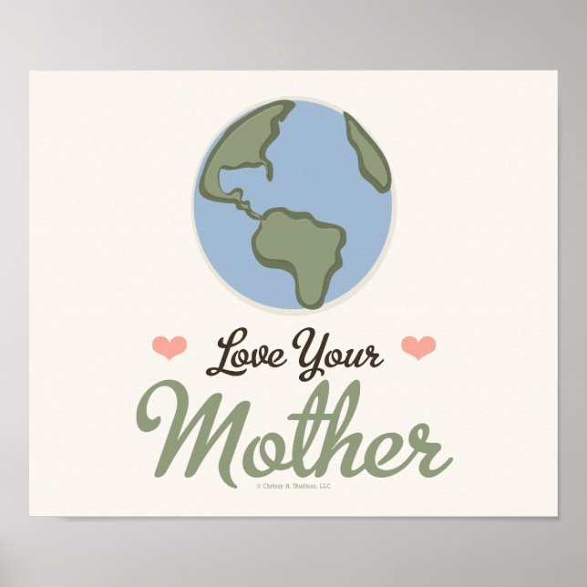 Aimez votre mère Poster de la Terre (Devant)