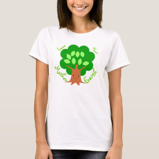 Aimez votre T-shirt de Terre