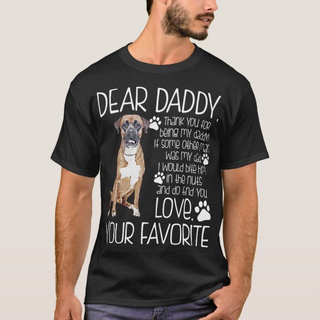 Aimez votre T-shirt préféré de chien de boxeur (Devant)