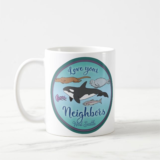 Aimez votre tasse occidentale de Seattle de (Gauche)