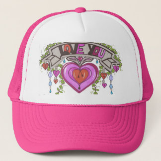 AIMEZ-VOUS casquette de coeurs d'égoutture