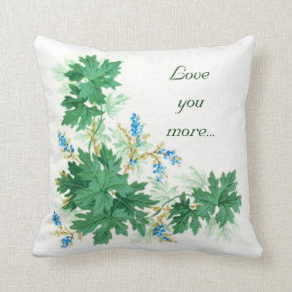 Aimez-vous davantage… toujours jet de coussin