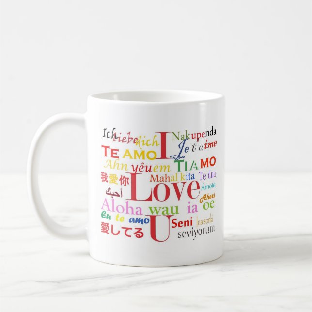 "Aimez-vous" tasse (Gauche)