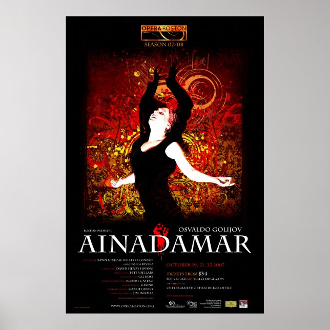 Ainadamar Poster (Front)