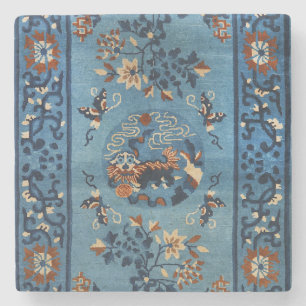Aincent Chinese Deep Royal Blue  Stone Coaster