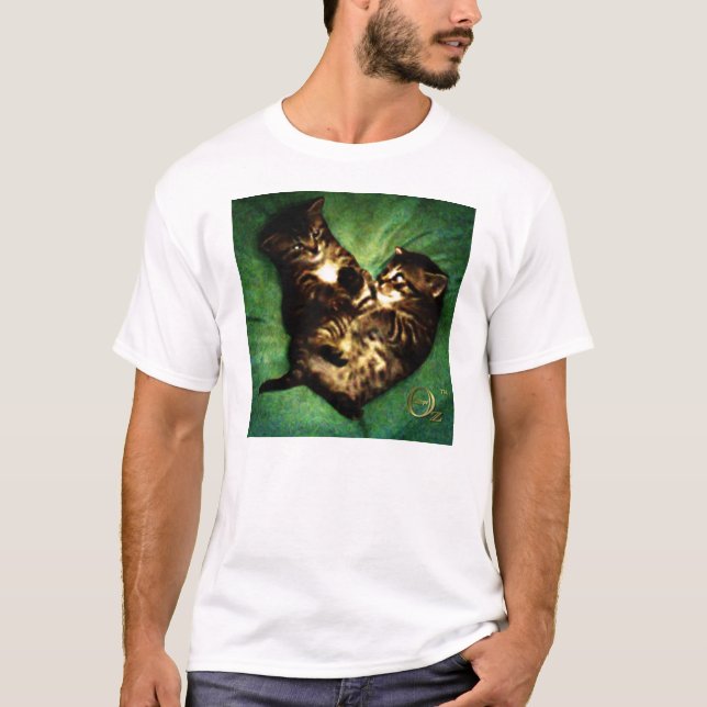 Aine and Brigit the Pretty Kitties T-Shirt (Front)