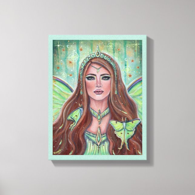 Aine Irish goddess fairy by Renee Lavoie Canvas Pr (Front)