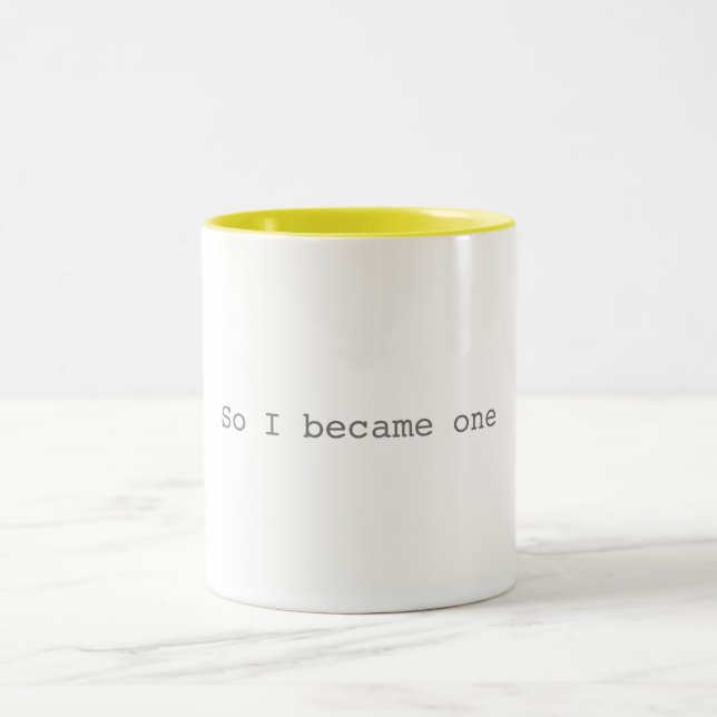 Ainsi je suis devenu une tasse (Centre)