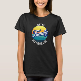 Ain't No Family Like The One I Got Family Reunion T-Shirt