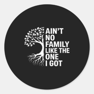 Aint No Family Like The One I Got Matching Family  Classic Round Sticker