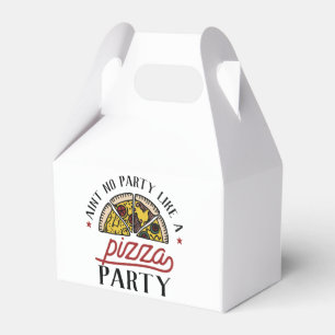 Aint No Party Like A Pizza Party Favor Box