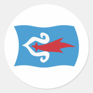 Ainu People Flag Sticker