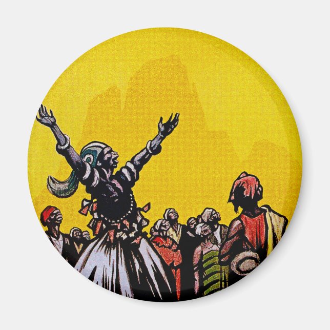 Air Afrique ~ Ligne de Bamako Magnet (Front)