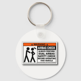 Air bag check keychain