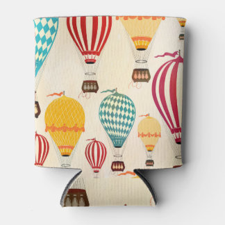 Air balloon: playful pattern design. can cooler