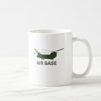 AIR BASE Graphic Mug with Bold Military-Inspired