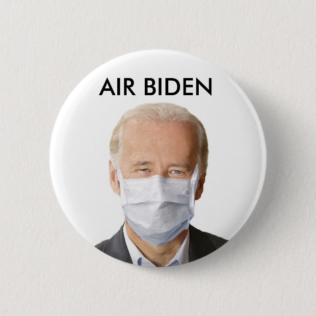 AIR BIDEN 2 INCH ROUND BUTTON (Front)
