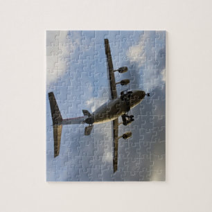 Air-brakes extended coming into land jigsaw puzzle