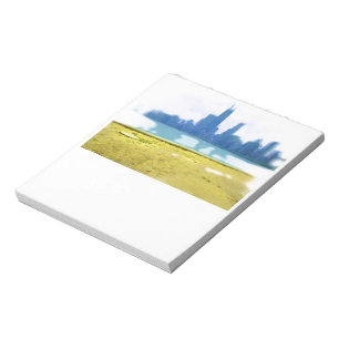 Air Brushed Chicago Notepad