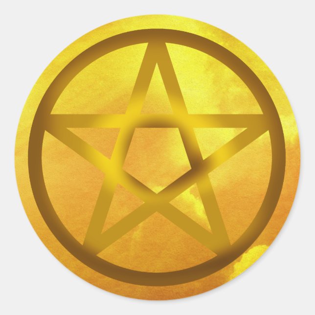 "Air" Classic Round Sticker (Front)