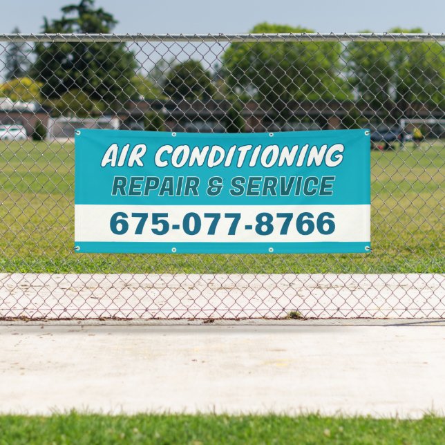 Air Conditioniners Servicing  Custom Banner (Insitu)