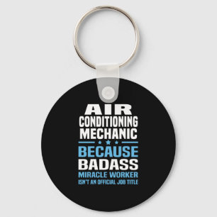 Air Conditioning Mechanic Keychain