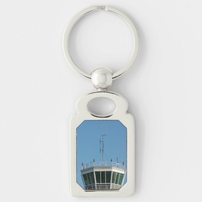 Air Control Tower Antenna Keychain (Front)