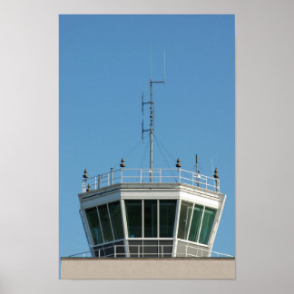 Air Control Tower Antenna Poster