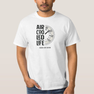 Air cooled Life - Speedo tachometer GaugeCar Cultu T-Shirt