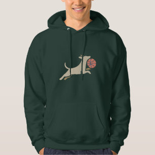 Air dog with a 3 from downtown hoodie