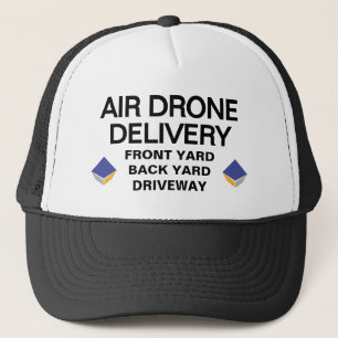 Air Drone Delivery Trucker Hat (Customize It!)
