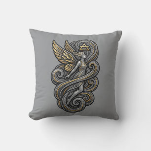 Air Element Throw Pillow