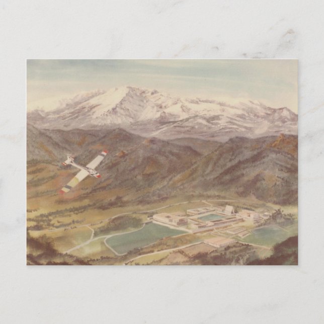 Air Force Academy Colorado Springs Postcard (Front)