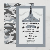Air force aircraft baby shower