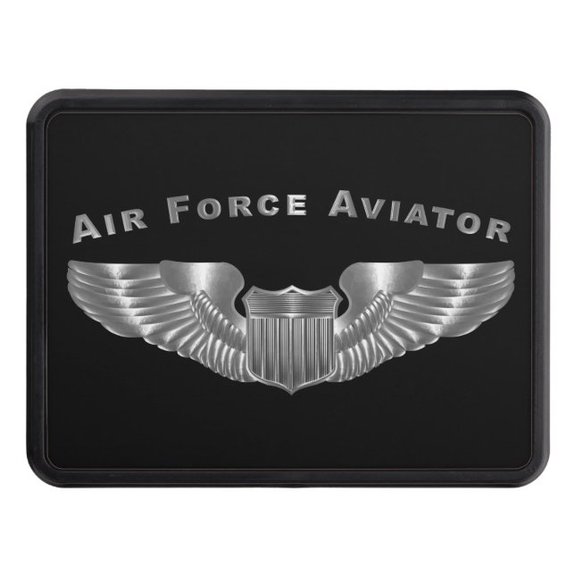 Air Force Aviator Trailer Hitch Cover (Front)