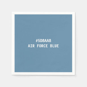Air Force Blue Hex Colour Code Napkins