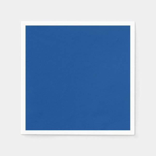 Air Force Blue Solid Colour Napkin (Front)