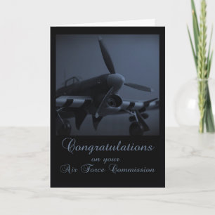 Air Force Commissioning Congratulations Card - Haw
