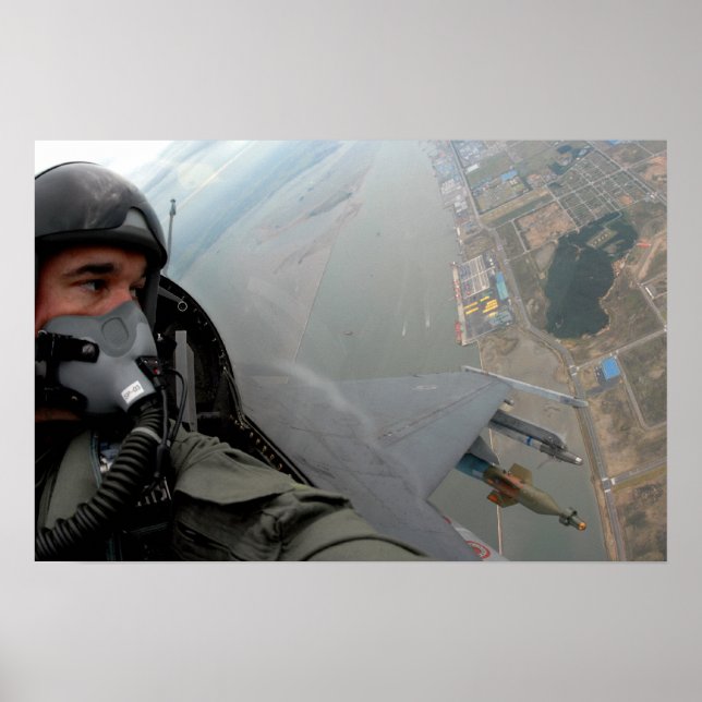 Air Force F-16 Pilot Poster (Front)