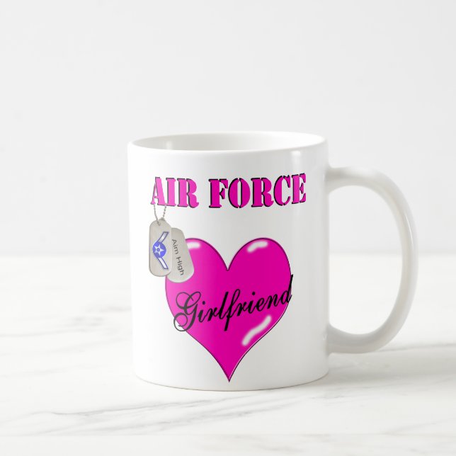 Air Force Girlfriend Coffee Cup (Right)