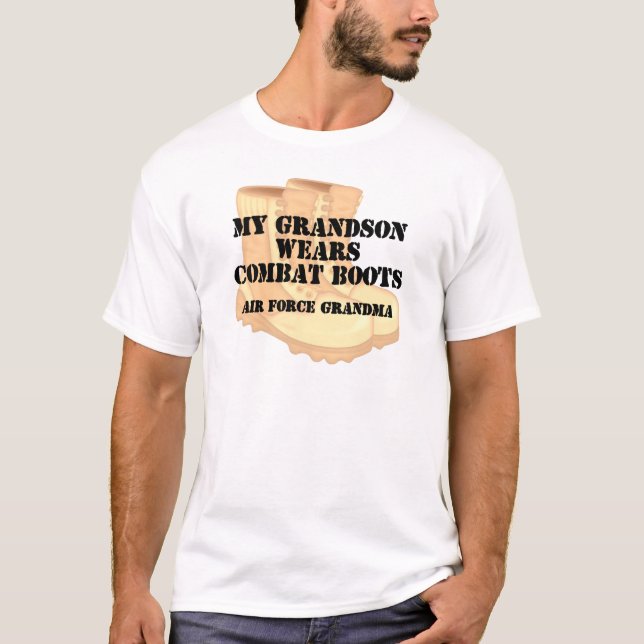 Air Force Grandma Grandson DCB T-Shirt (Front)