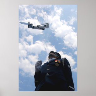 Air Force Honour Guard Drill Team Poster