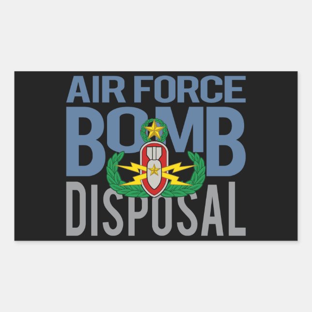 Air Force Master EOD Sticker (Front)