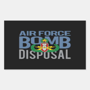 Air Force Master EOD Sticker